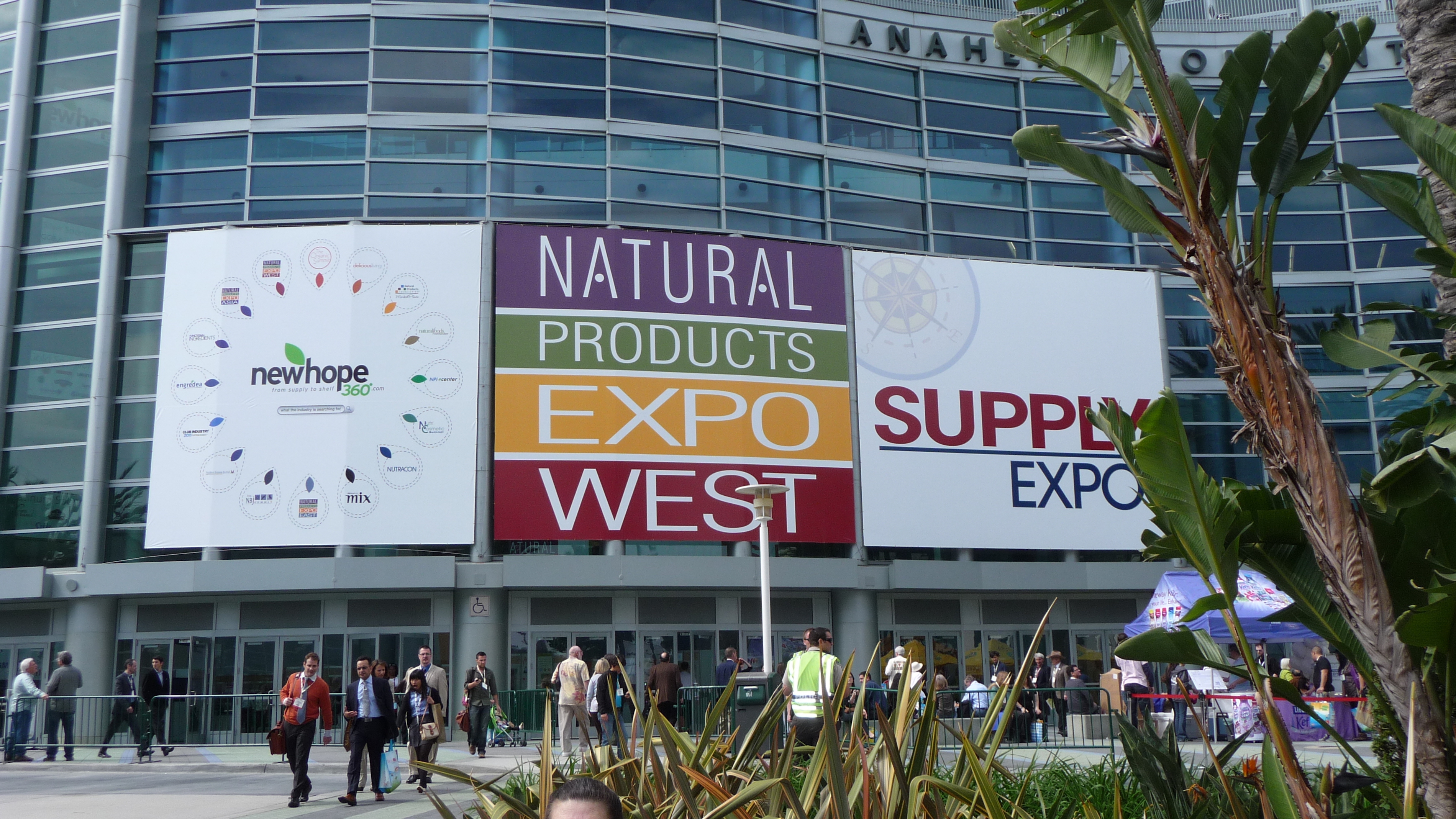 natural products expo west pavilion